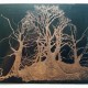 Into the Trees Copper plate BIG resit drawn into